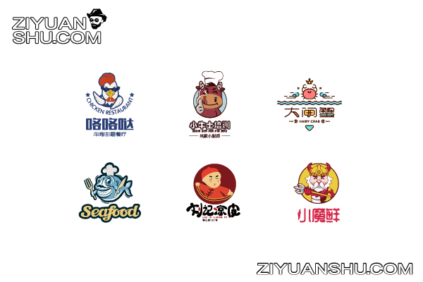 【动物餐饮logo设计源文件】 第12533期