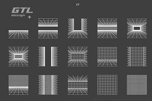 极简空间透视网格第43703期