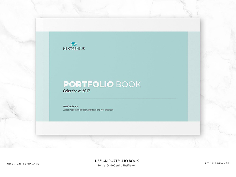 设计画册模板下载 Design Portfolio Book 第62659期