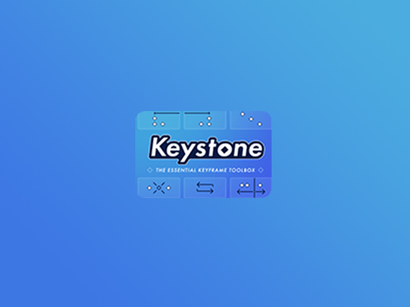 AE插件丨关键帧对齐反向曲线控制 Keystone v1.0.8  第152284期