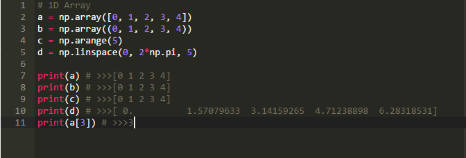 numpy.ndarray是什么_numpy sum_tentative numpy tutorial