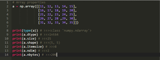 tentative numpy tutorial_numpy sum_numpy.ndarray是什么